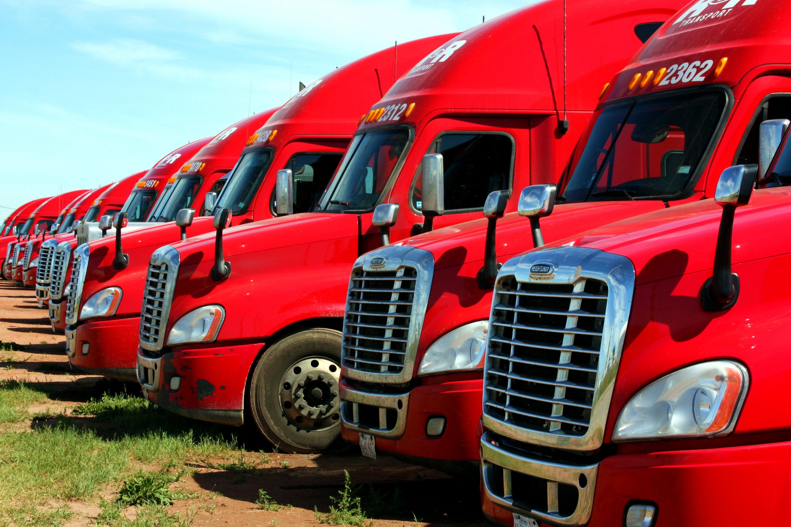 Truck line-up